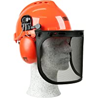 Oregon 562412 Yukon - Casco de seguridad con protector para cara